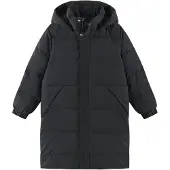 Reima Parkkala Untuvatakki Black Black 104 cm Musta 104 cm Pojat, Tytöt