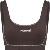 Hummel Hmlpulse Retro Medium Support Bra - Brown - XS