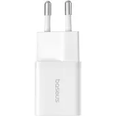 Baseus GaN5 mini 1C laturi, 25W (valkoinen)