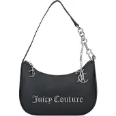 Juicy Couture Olkalaukku 'Jasmine' musta / hopea