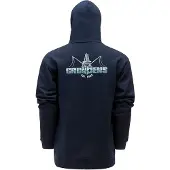 Grundens Men's Logo Boat Hoodie Dark Navy Pitkähihaiset paidat L