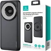 Usams US-CD171PB62 Magneettinen Langaton Varavirtalähde 10000mAh - Musta