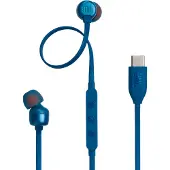JBL Tune 310C, Langallinen, Puhelut/Musiikki, 20 - 40000 Hz, 14,3 g, Kuulokkeet, Sininen (JBL_310C_BLUE)