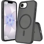 Screenor ICY iPhone 16e/17e MagSafe suojakuori musta