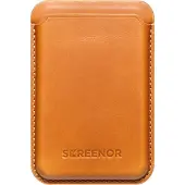 Screenor MAGi Magnetic Card Case Brown