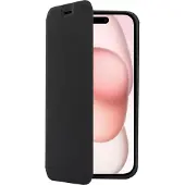 Screenor iPhone 15 Clever lompakkokotelo, musta