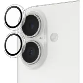 PanzerGlass iPhone 17/16/16 Plus Hoops kameralinssin suoja, läpinäkyvä