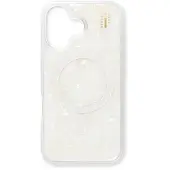 IDEAL OF SWEDEN Pearlised MagSafe -suojakuori iPhone 16 -puhelimelle, White