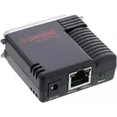 Longshine LCS-PS110-A, Musta, 2 MB, 1 MB, Ethernet LAN, IEEE 802.3, IEEE 802.3u, TCP/IP, IPX, NetBeui, AppleTalk, LPR, SMB