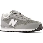 New Balance unisex for kids. GC515V1 Gray 515 sneakers (36), Flat, Laces, Casual, Grey, Mesh, children's fashion