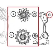 Sram Rival E-tap Axs Fahrrad-schaltröllchensatz