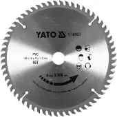 YATO Katkaisulaikka muoville YT-60627; 185x20 mm; 2,5 mm; Z60