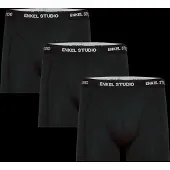 Enkel Studio Boxer Bambus 3Pack Eskarlo - Black - M