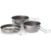 Snow Peak 3 Piece Titanium Cookset