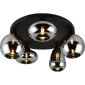 TRIO Lumina kattovalaisin ø63cm 5xE14 kromattu