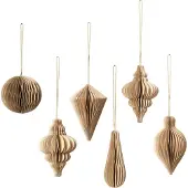Broste Copenhagen Christmas mix joulukoriste 6-pack Natural brown