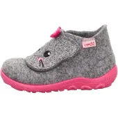 Superfit Happy Octi Sisäkengät, Grey/Pink, 21