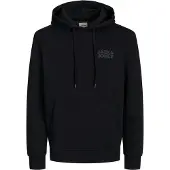 Jack & Jones Plus Collegepaita 'JJECorp' harmaa / musta