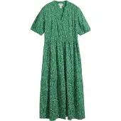 Bonprix Kesämekko ' ' vihreä / valkoinen