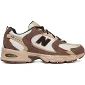 New Balance for man. MR530 Beige 530 sneakers (44.5), Brown, Flat, Laces, Casual