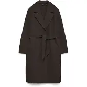Vero Moda Vmfortuneaya Long Coat Ga Noos - Brown - XL