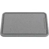 Zassenhaus Carving Board Plastic Dark Grey 36x23x1,5cm
