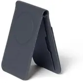 Mujjo Magsafe Leather Wallet Stand - Basalt