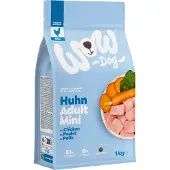 Kärkkäinen Wow dog minis kana 1kg adult kuivaruoka