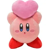 1UP Nintendo Together Plush Kirby W. Heart - 16cm