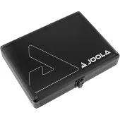 Joola ALU LASER MUSTA KOTELO RAKETILLE JA 3 PÖYTÄTENNISPALLOLLE