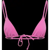 Weekday Triangle Bikini Top - Pink - XXS