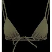 Weekday Triangle Bikini Top - Khaki green - S