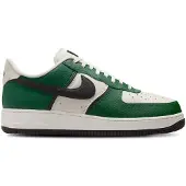Nike Matalavartiset tennarit 'Air Force 1 '07 LV8' tummanvihreä / musta / valkoinen