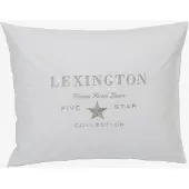 Lexington Home Hotel Embroidery White/Lt Beige Pillowcase - White - 50X60CM