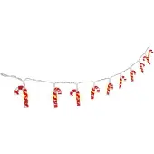 Goobay String Light "Candy Canes" 10 LEDillä