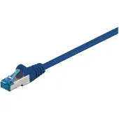 Pro CAT 6A patch-kaapeli, S/FTP (PiMF), sininen