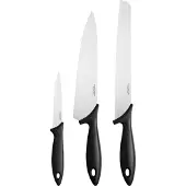Fiskars Essential veitsisetti, 3 osaa