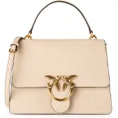 Pinko Love One Käsilaukku Nahka 25 cm Beige