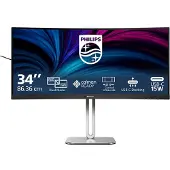 Philips 34B2U5900C 34" WUHD, VA, HDR -kaareva näyttö, USB-C hub