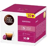 Nescafe | Espresso - 30 kapselia Dolce Gusto -koneisiin