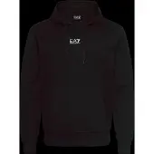 EA7 Collegepaita musta / valkoinen