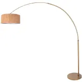 Steinhauer Kaari lattiavalaisin Sparkled Light, himmennettävä, Pronssi/messinki, Olohuone/ruokailutila, Metalli, Moderni