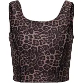 Only Play Onpmeleo Sl Aop Top Girls - Brown - 122-128
