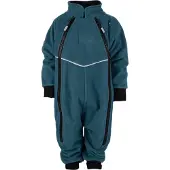 Lindberg Babys' Stormy Baby Overall Windfleece Dark Teal Haalarit 104