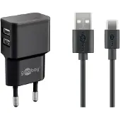 Pro Charger Charging Kit with two USB-C 2.4 A