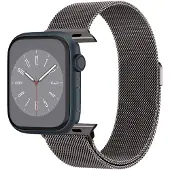 Spigen Metal Fit, graphite - Apple Watch 49mm/45mm/44mm/42mm