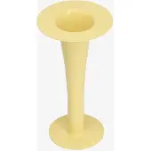 Design Letters - Trumpet Maljakko / Kynttilänjalka 24 cm Keltainen