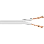 Goobay kaiutinkaapeli, 2x0,75mm, valkoinen, ilman liitoksia, 25m