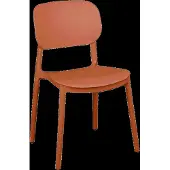Leitmotiv Dining Chair Cheer - Orange - H81.5CM