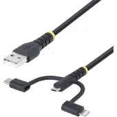 StarTech.com USB Cable Startech RLTCUB1MBK Black 1 m